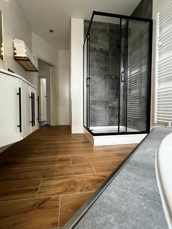 Ferienwohnung Zum Scheibe-See ホイエルスヴェルダ エクステリア 写真